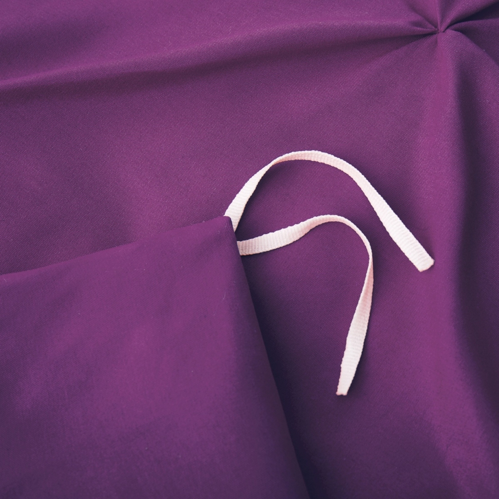 91家纺网 家纺一手货源 找家纺 子不语家纺2025新款跨境外贸 手工揪花褶皱三件套亚马逊Temu速卖 通Shein沃尔玛专供 紫色