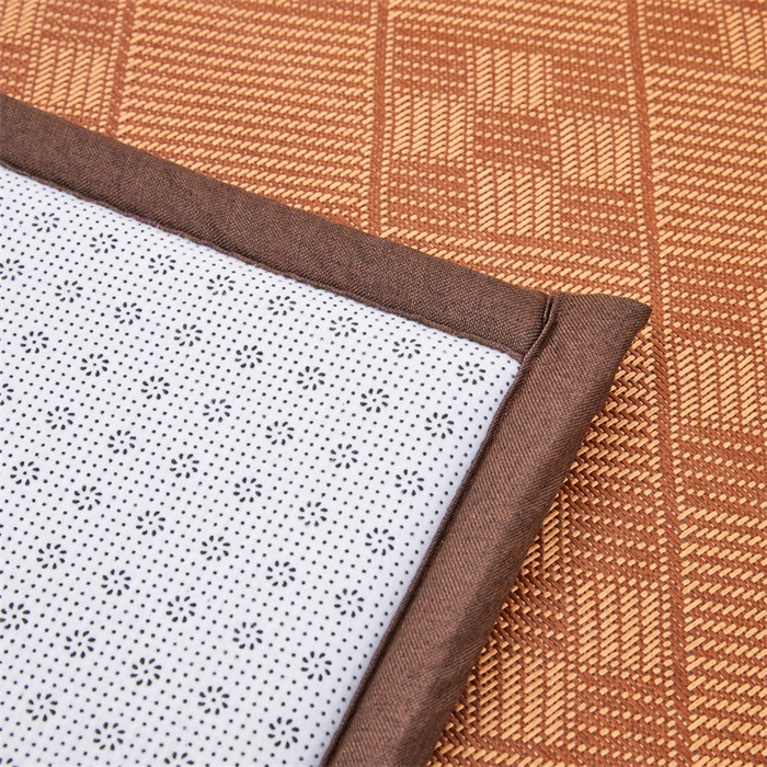 91家纺网 家纺一手货源 找家纺 北辰 2025新款凉席多功能地垫床垫床边垫打地铺神器 藤编地垫-罗马格调