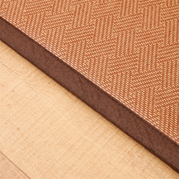 91家纺网 家纺一手货源 找家纺 北辰 2025新款凉席多功能地垫床垫床边垫打地铺神器 藤编地垫-青春岁月