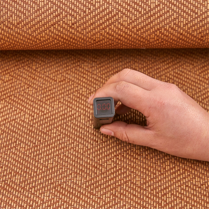 91家纺网 家纺一手货源 找家纺 北辰 2025新款凉席多功能地垫床垫床边垫打地铺神器 藤编地垫-青春岁月