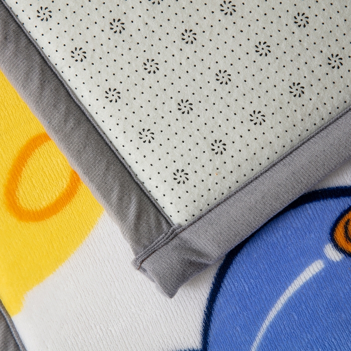 91家纺网 家纺一手货源 找家纺 北辰 2025新款凉席多功能地垫床垫床边垫打地铺神器 牛奶绒地垫-太空遨游