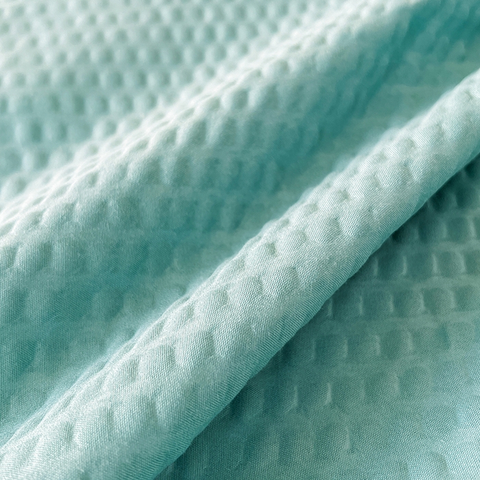 91家纺网 家纺一手货源 找家纺 VIP被业 2025新款新一代大豆泡泡纱夏被水洗棉大豆夏被 牛油果绿