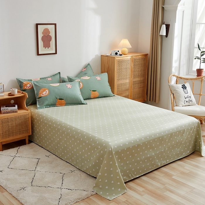 91家纺网 家纺一手货源 找家纺 简冠家纺 2025直播爆款北欧风亲肤植物羊绒磨毛四件套 果乐派