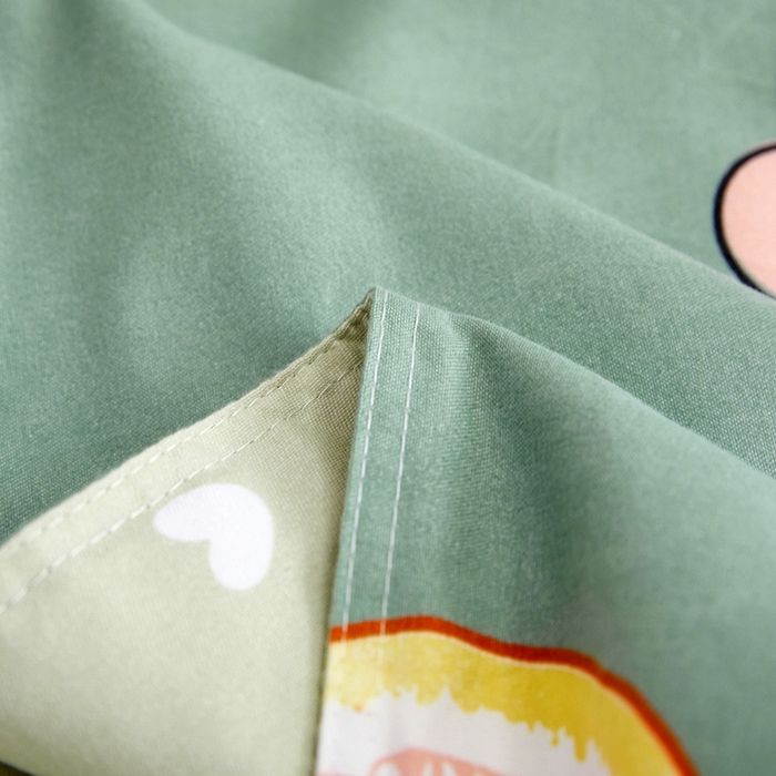 91家纺网 家纺一手货源 找家纺 简冠家纺 2025直播爆款北欧风亲肤植物羊绒磨毛四件套 果乐派