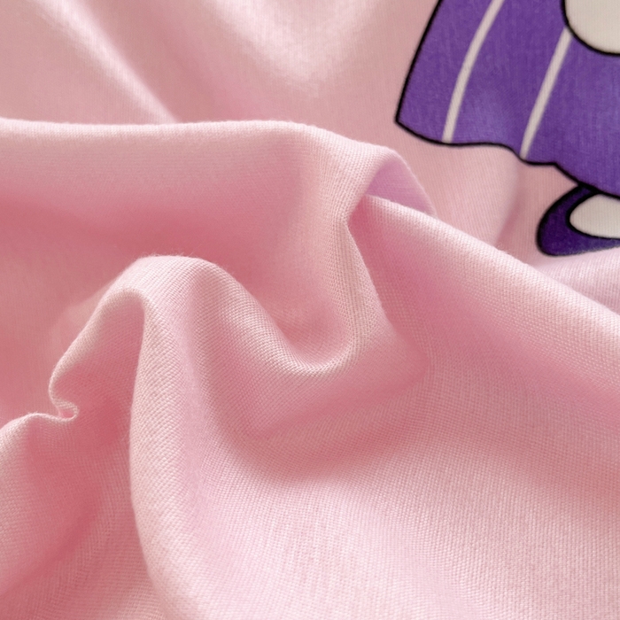 91家纺网 家纺一手货源 找家纺 简冠家纺 2025直播爆款北欧风亲肤植物羊绒磨毛四件套 宝贝猫咪