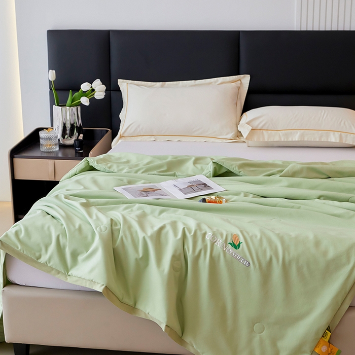 91家纺网 家纺一手货源 找家纺 （总）VIP被业 2025新款玉米大豆夏被被套二合一