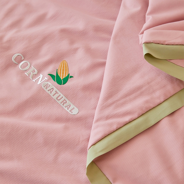 91家纺网 家纺一手货源 找家纺 VIP被业 2025新款玉米大豆夏被被套二合一 浪漫玉