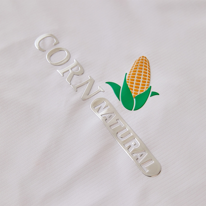 91家纺网 家纺一手货源 找家纺 VIP被业 2025新款玉米大豆夏被被套二合一 幸福白