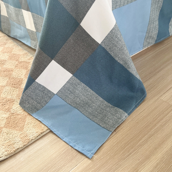 91家纺网 家纺一手货源 找家纺 简冠家纺 2025直播爆款北欧风亲肤植物羊绒磨毛四件套 绅士范