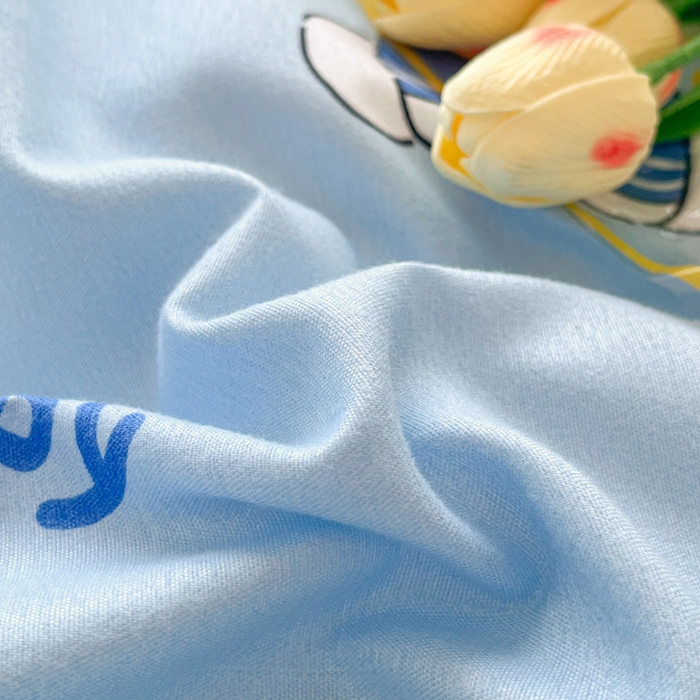 91家纺网 家纺一手货源 找家纺 简冠家纺 2025直播爆款北欧风亲肤植物羊绒磨毛四件套 太空兔