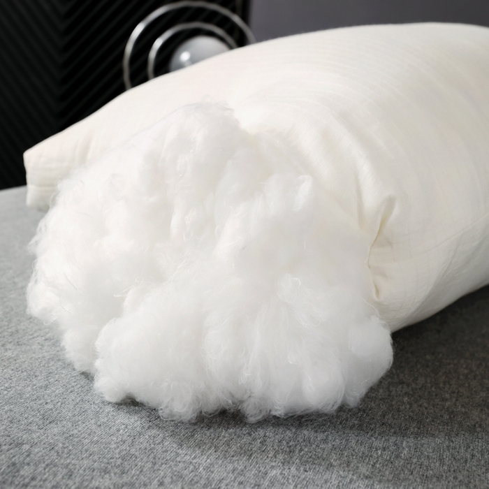 91家纺网 家纺一手货源 找家纺 怡薇格枕芯 2025新款全棉华夫格日式五星级酒店民宿柔软枕头枕芯超柔羽丝绒 中枕  一只