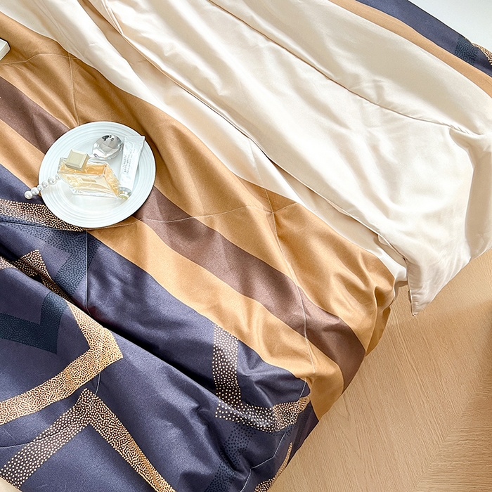 91家纺网 家纺一手货源 找家纺 VIP被业 2025新款外贸印花夏被 梦幻