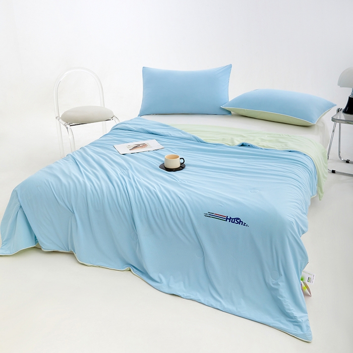 91家纺网 家纺一手货源 找家纺 （总）VIP被业 2025新款0负担防蚊透气深睡被凉感丝网红直播小红书大豆冰丝空调夏被