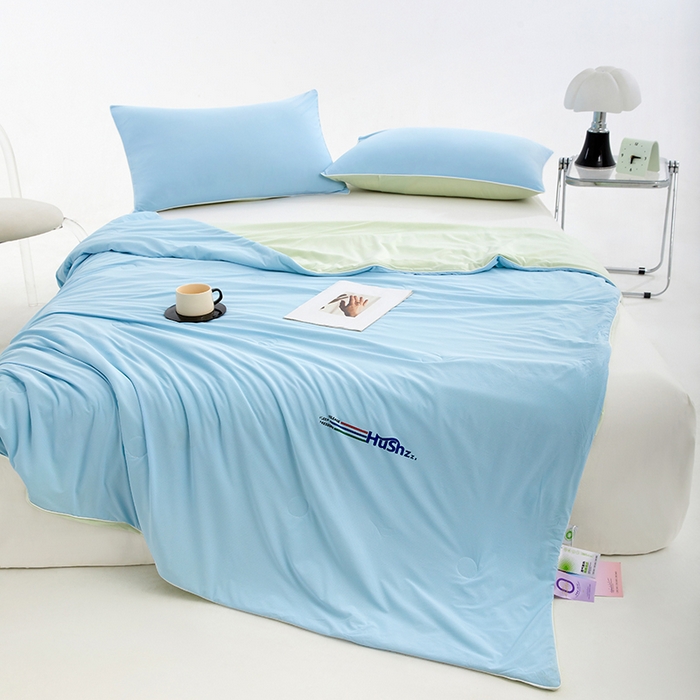 91家纺网 家纺一手货源 找家纺 （总）VIP被业 2025新款0负担防蚊透气深睡被凉感丝网红直播小红书大豆冰丝空调夏被