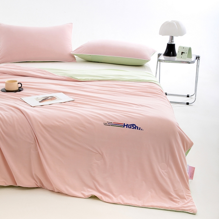 91家纺网 家纺一手货源 找家纺 （总）VIP被业 2025新款0负担防蚊透气深睡被凉感丝网红直播小红书大豆冰丝空调夏被