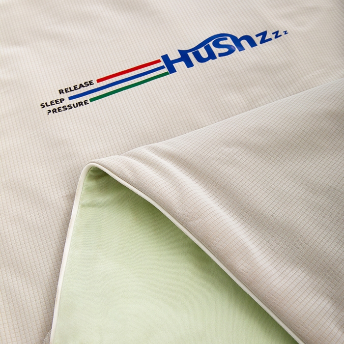 91家纺网 家纺一手货源 找家纺 VIP被业 2025新款0负担防蚊透气深睡被凉感丝网红直播小红书大豆冰丝空调夏被 天云灰