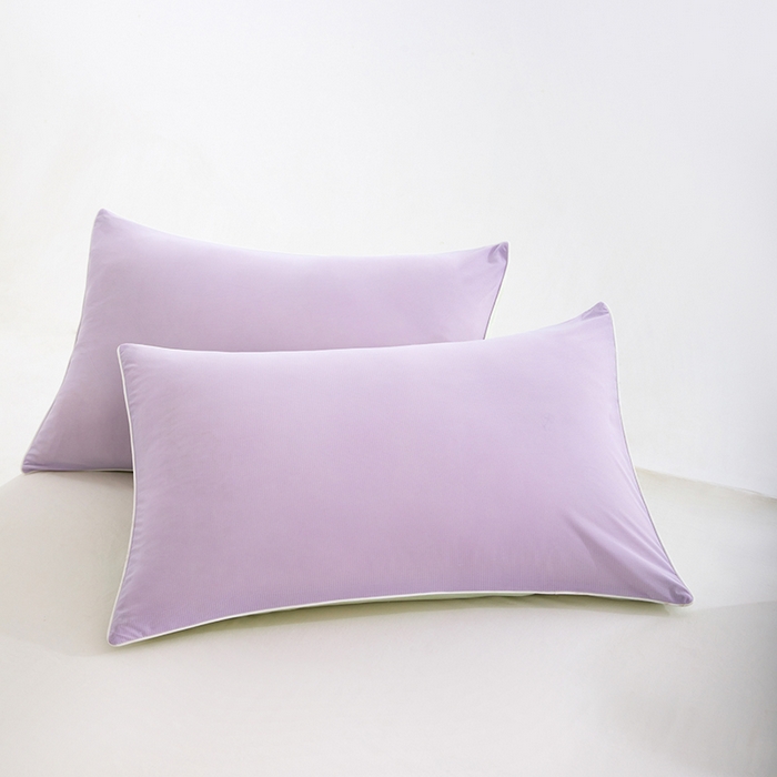 91家纺网 家纺一手货源 找家纺 VIP被业 2025新款0负担防蚊透气深睡被凉感丝网红直播小红书大豆冰丝空调夏被 霞光紫