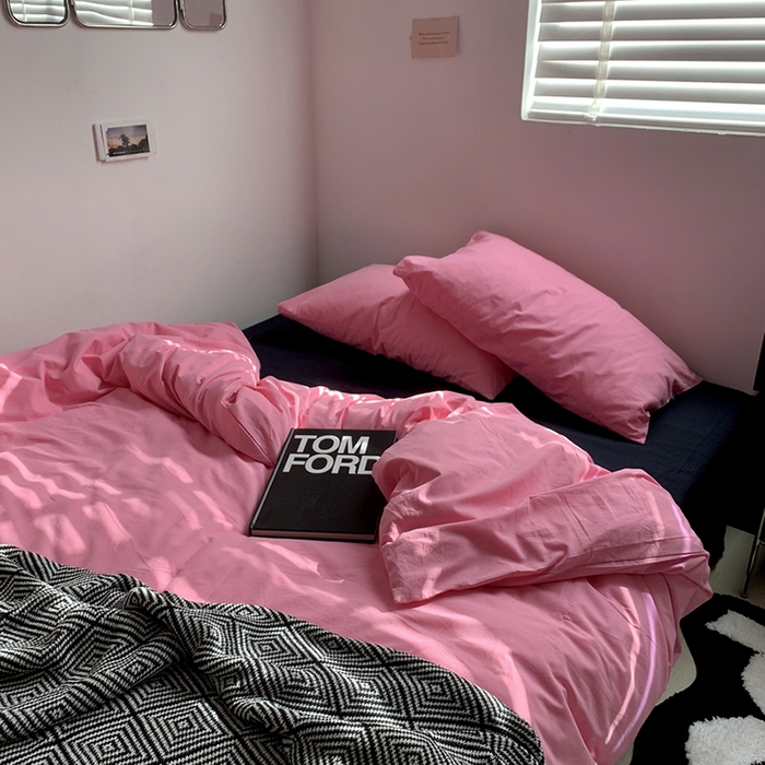 （总）柚可家居 2025新款40支色织水洗棉四件套-维密