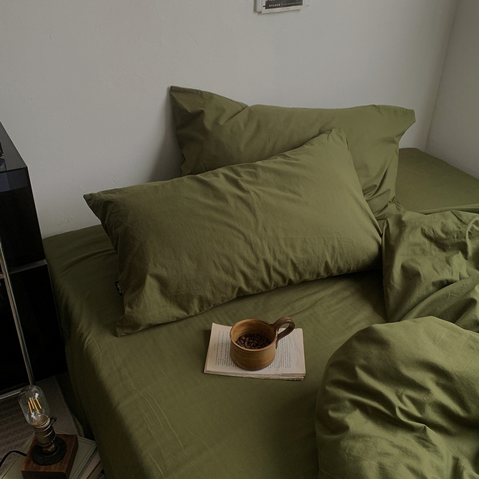 91家纺网 家纺一手货源 找家纺 （总）柚可家居 2025新款色织水洗棉四件套-米罗