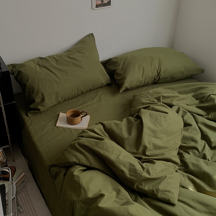 91家纺网 家纺一手货源 找家纺 （总）柚可家居 2025新款色织水洗棉四件套-米罗