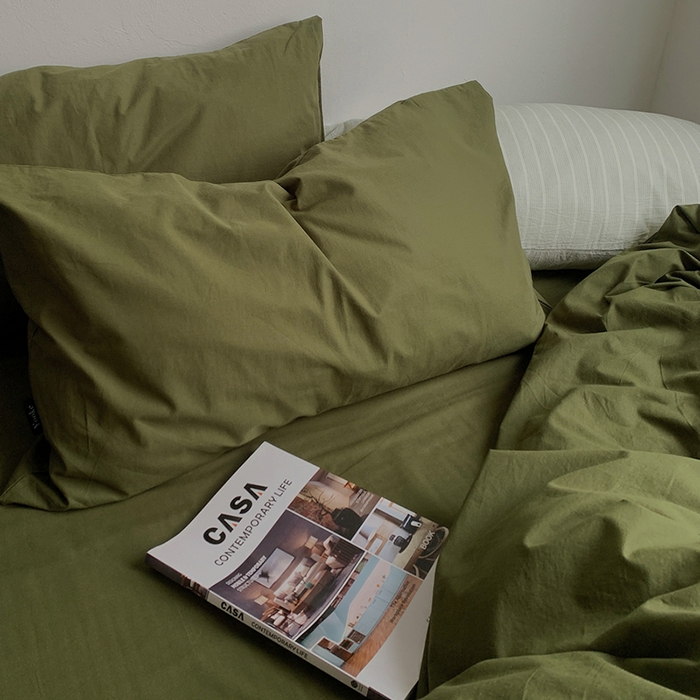 91家纺网 家纺一手货源 找家纺 （总）柚可家居 2025新款色织水洗棉四件套-米罗