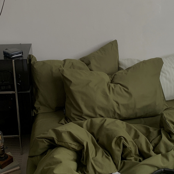 91家纺网 家纺一手货源 找家纺 （总）柚可家居 2025新款色织水洗棉四件套-米罗