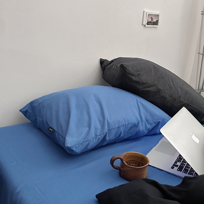 91家纺网 家纺一手货源 找家纺 （总）柚可家居 2024新款40支色织水洗棉四件套-乌苏