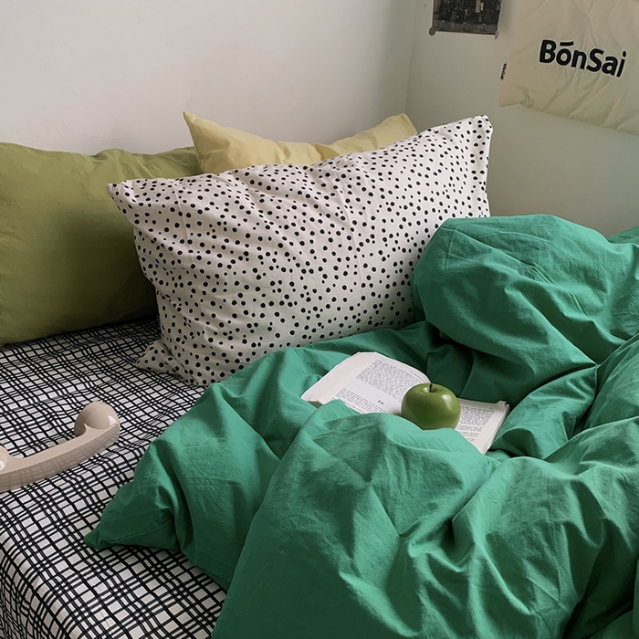 91家纺网 家纺一手货源 找家纺 （总）柚可家居 2024秋季新款全棉色织水洗棉四件套-加州之旅