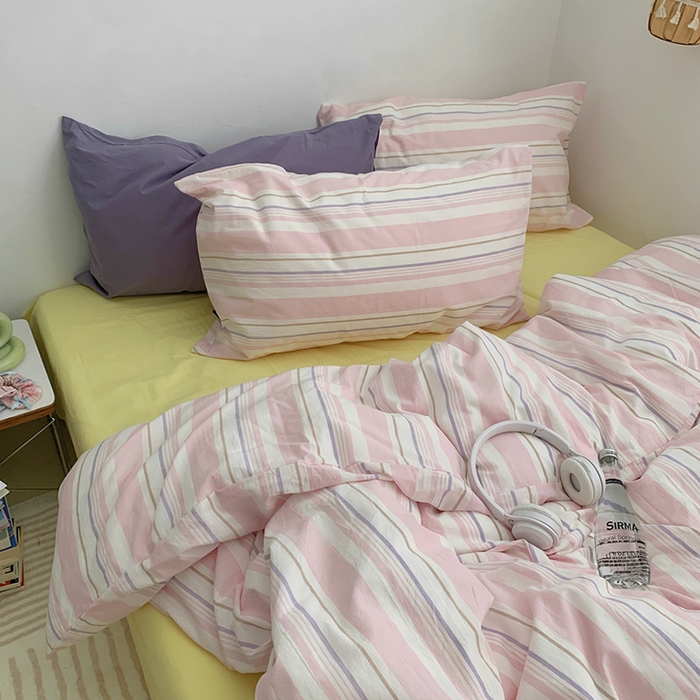 91家纺网 家纺一手货源 找家纺 （总）柚可家居 2024秋季新款全棉色织水洗棉莫吉托