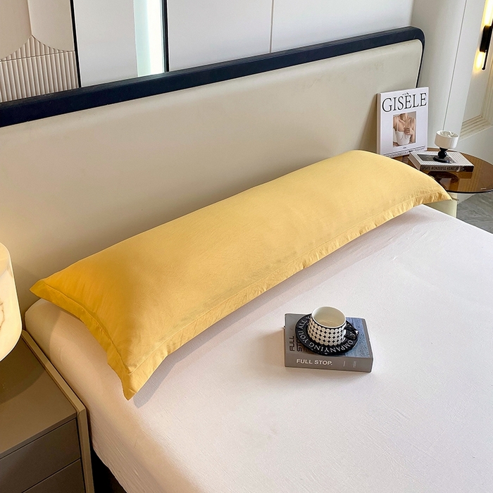 91家纺网 家纺一手货源 找家纺 （总）雨彤家纺 2025年新款A类纯色水洗棉枕套