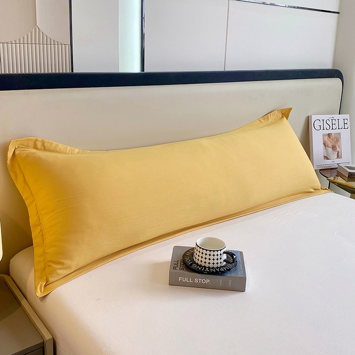 91家纺网 家纺一手货源 找家纺 （总）雨彤家纺 2025年新款A类纯色水洗棉枕套