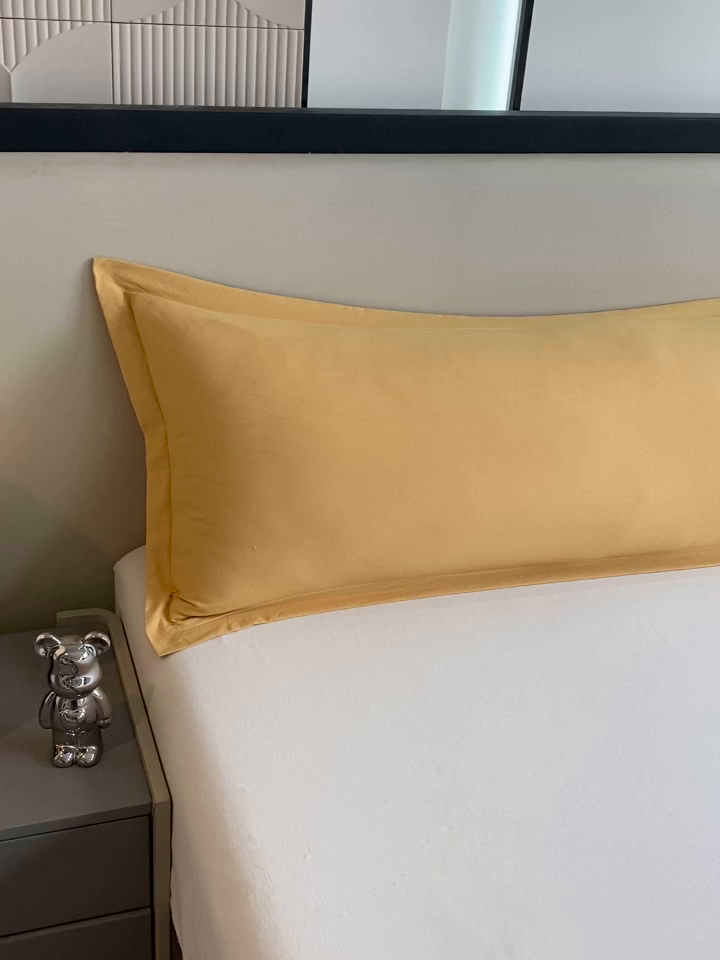 91家纺网 家纺一手货源 找家纺 （总）雨彤家纺 2025年新款A类纯色水洗棉枕套