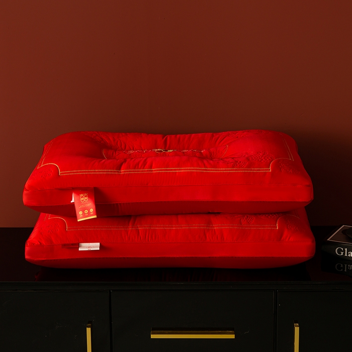 91家纺网 家纺一手货源 找家纺 （总）糖果枕芯 2025新款多子多福婚庆枕