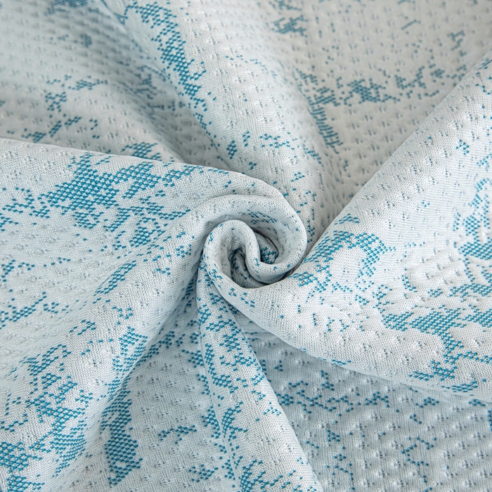 91家纺网 家纺一手货源 找家纺 沐沐家纺 2026新款夏沫异形沙发垫 蓝色