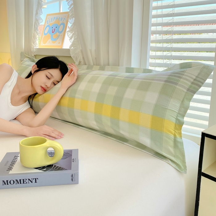 91家纺网 家纺一手货源 找家纺 （总）雨彤家纺 2025年新款A类条纹水洗棉枕套