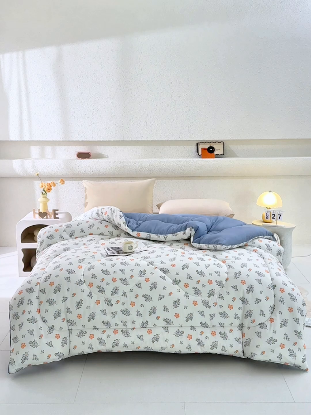 91家纺网 家纺一手货源 找家纺 （总）无瑕家居 2025年新款水洗棉冬被春秋被被子被芯床褥被芯学生宿舍被子被芯