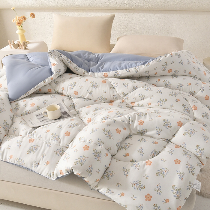 91家纺网 家纺一手货源 找家纺 （总）无瑕家居 2025年新款水洗棉冬被春秋被被子被芯床褥被芯学生宿舍被子被芯