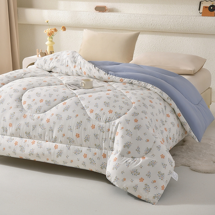 91家纺网 家纺一手货源 找家纺 （总）无瑕家居 2025年新款水洗棉冬被春秋被被子被芯床褥被芯学生宿舍被子被芯