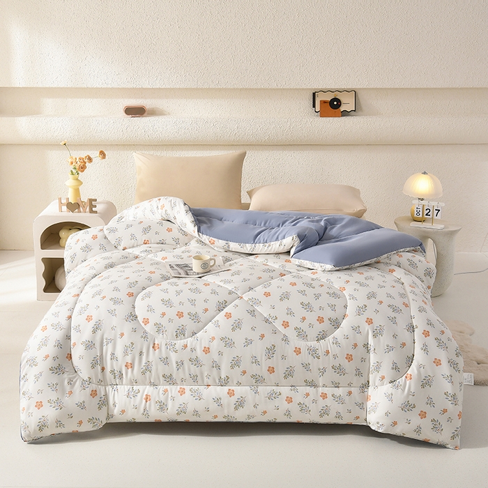 91家纺网 家纺一手货源 找家纺 （总）无瑕家居 2025年新款水洗棉冬被春秋被被子被芯床褥被芯学生宿舍被子被芯