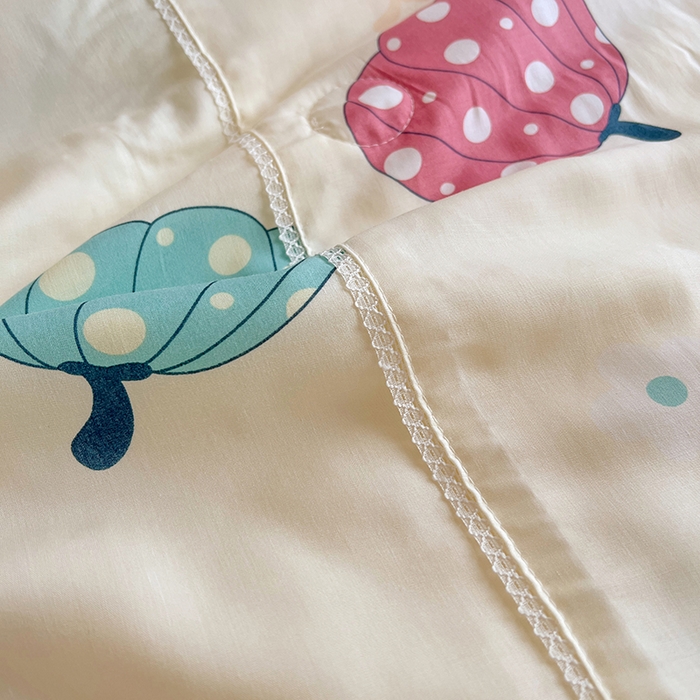 91家纺网 家纺一手货源 找家纺 VIP被业 2025新款书香绸网红直播小红书夏凉被凉感冰丝天丝夏被 南瓜乐园