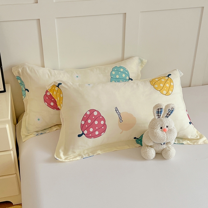 91家纺网 家纺一手货源 找家纺 VIP被业 2025新款书香绸网红直播小红书夏凉被凉感冰丝天丝夏被 南瓜乐园