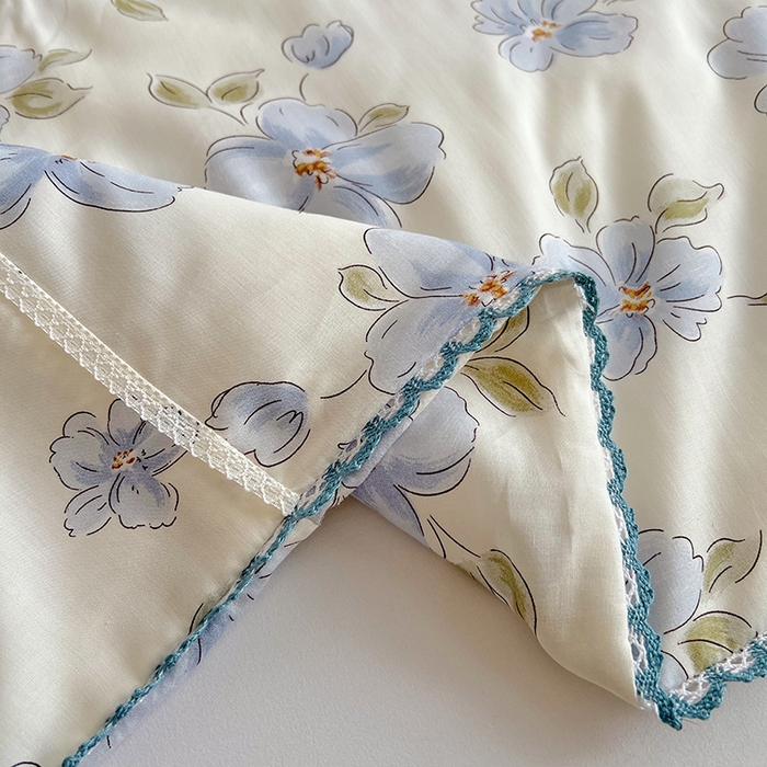 91家纺网 家纺一手货源 找家纺 VIP被业 2025新款书香绸网红直播小红书夏凉被凉感冰丝天丝夏被 岁堤春晓