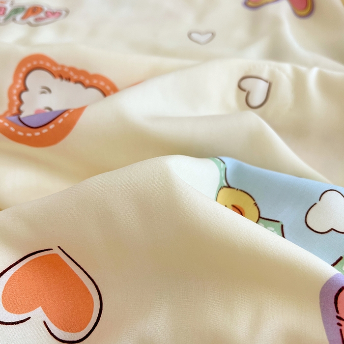 91家纺网 家纺一手货源 找家纺 VIP被业 2025新款书香绸网红直播小红书夏凉被凉感冰丝天丝夏被 童话故事