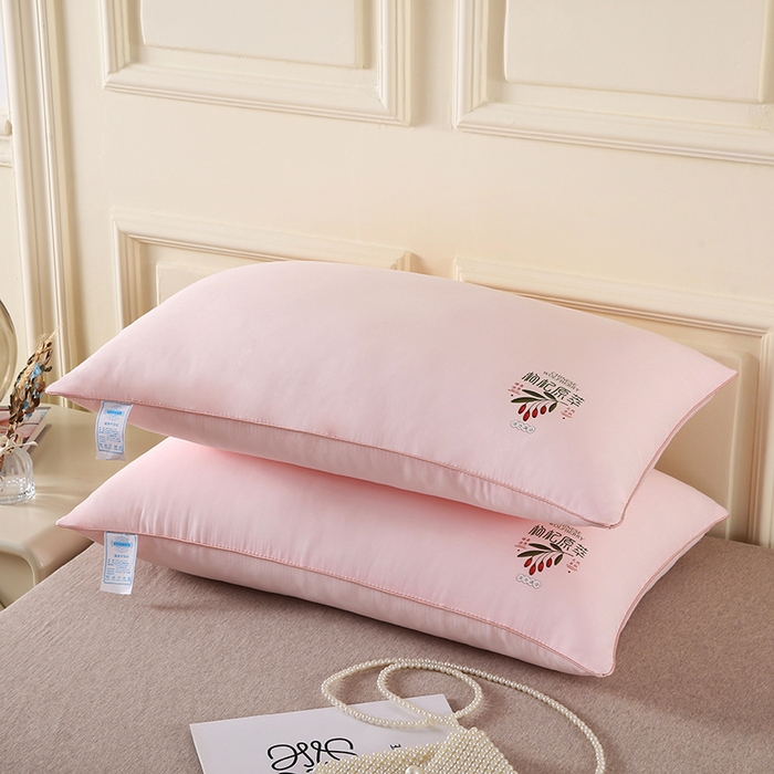 91家纺网 家纺一手货源 找家纺 佳尚枕芯2025新款枸杞原萃跑量枕芯学生枕头酒店枕单人双人枕芯枕头 枸杞原萃 粉48x74cm/只