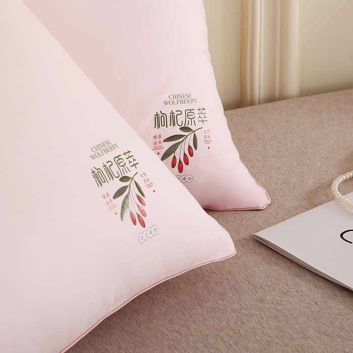 91家纺网 家纺一手货源 找家纺 佳尚枕芯2025新款枸杞原萃跑量枕芯学生枕头酒店枕单人双人枕芯枕头 枸杞原萃 粉48x74cm/只