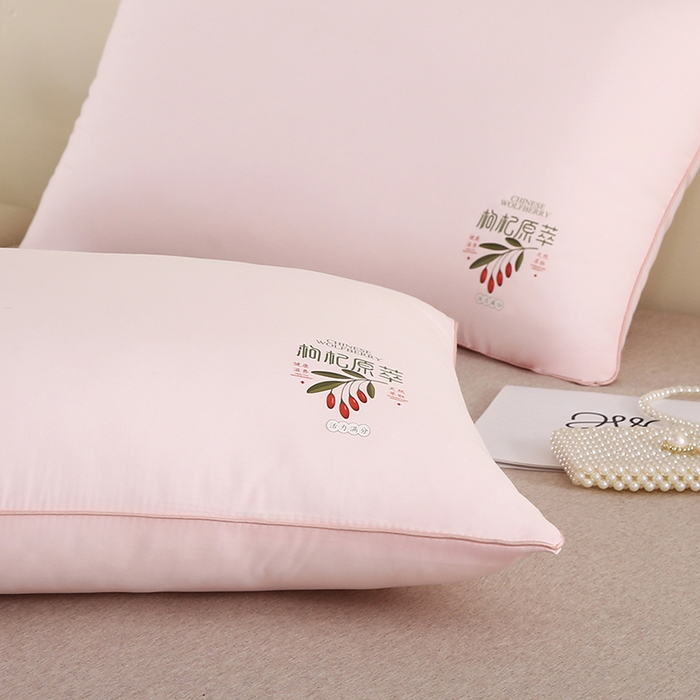 91家纺网 家纺一手货源 找家纺 佳尚枕芯2025新款枸杞原萃跑量枕芯学生枕头酒店枕单人双人枕芯枕头 枸杞原萃 粉48x74cm/只