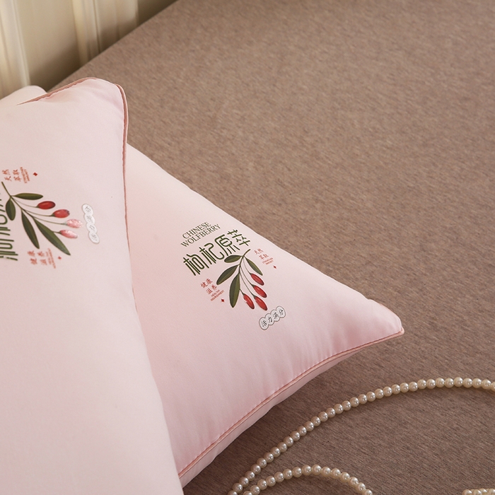 91家纺网 家纺一手货源 找家纺 佳尚枕芯2025新款枸杞原萃跑量枕芯学生枕头酒店枕单人双人枕芯枕头 枸杞原萃 粉48x74cm/只