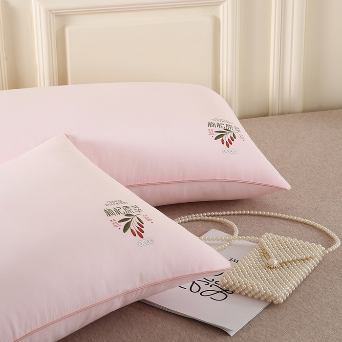 91家纺网 家纺一手货源 找家纺 佳尚枕芯2025新款枸杞原萃跑量枕芯学生枕头酒店枕单人双人枕芯枕头 枸杞原萃 粉48x74cm/只