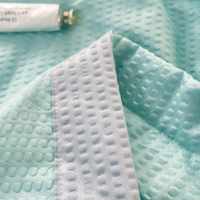 91家纺网 家纺一手货源 找家纺 VIP被业 2025新款原棉夏被针织棉大豆夏凉被子被芯夏被被子空调被 蓝色