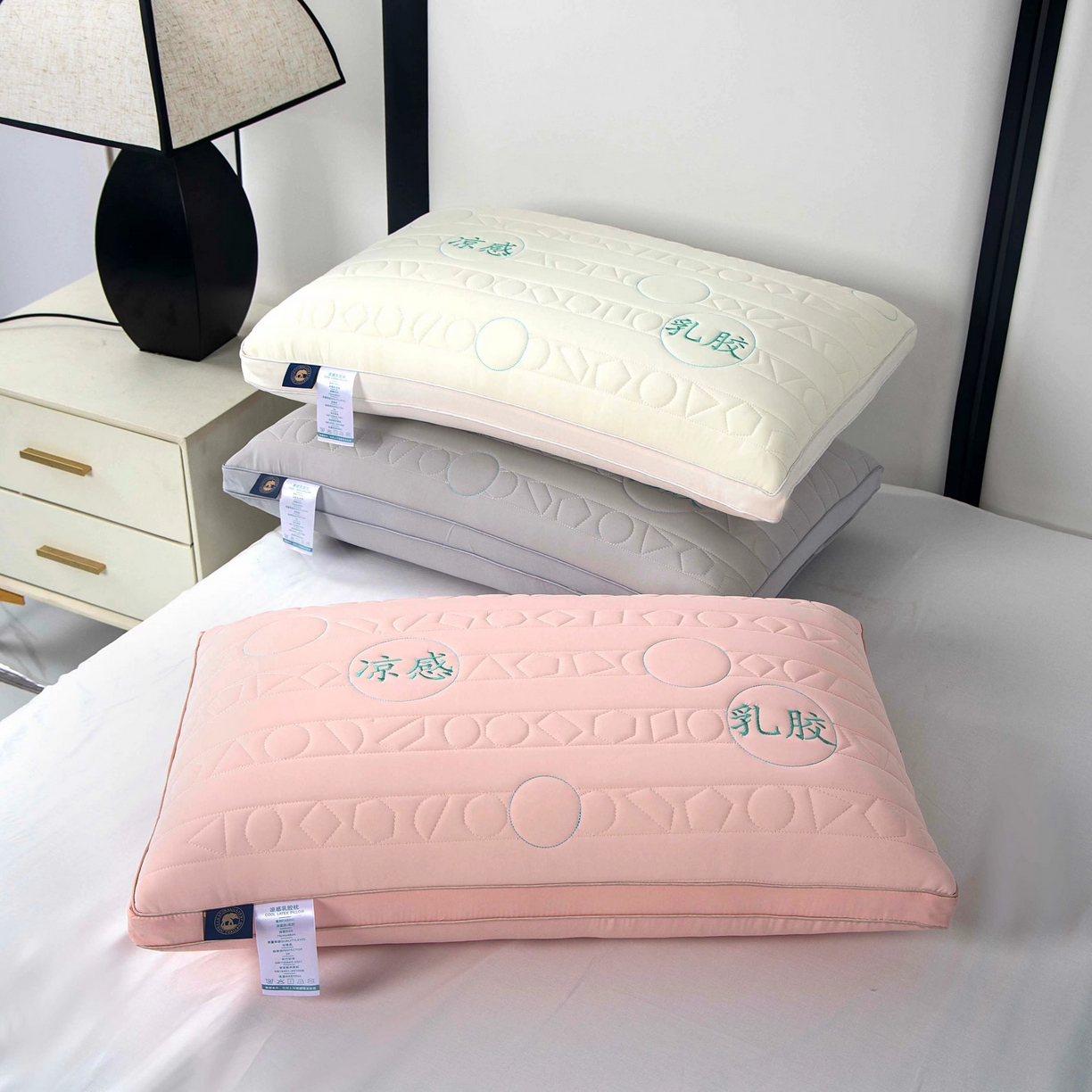 91家纺网 家纺一手货源 找家纺 （总）佳尚枕芯 2025新款凉感乳胶枕枕头枕芯